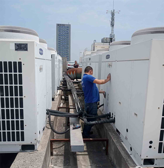 乾县中央空调制热和不制冷系统维修方法